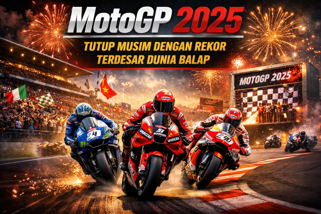MotoGP 2025 Pecahkan Rekor, Musim Terbesar Sepanjang Sejarah