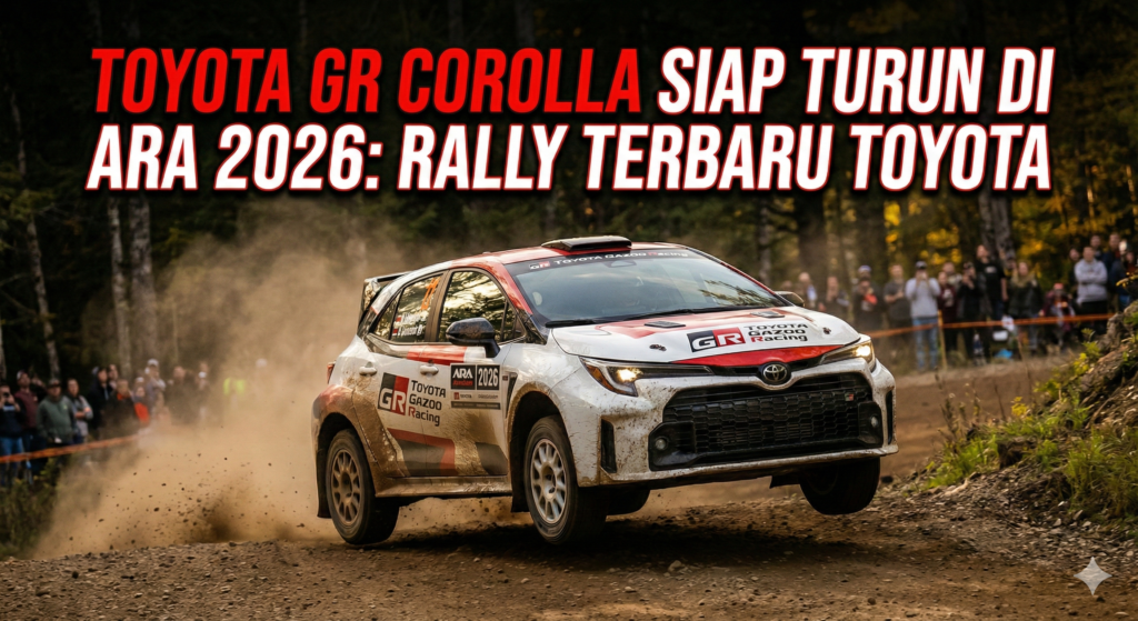 Toyota GR Corolla Siap Berlaga di ARA 2026 Rally Amerika