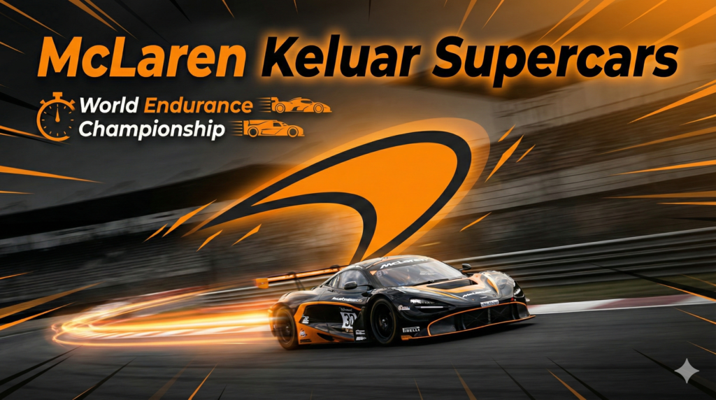McLaren, Zak Brown, Australia Supercars Championship, World Endurance Championship, motorsport, balapan ketahanan, McLaren keluar Supercars.