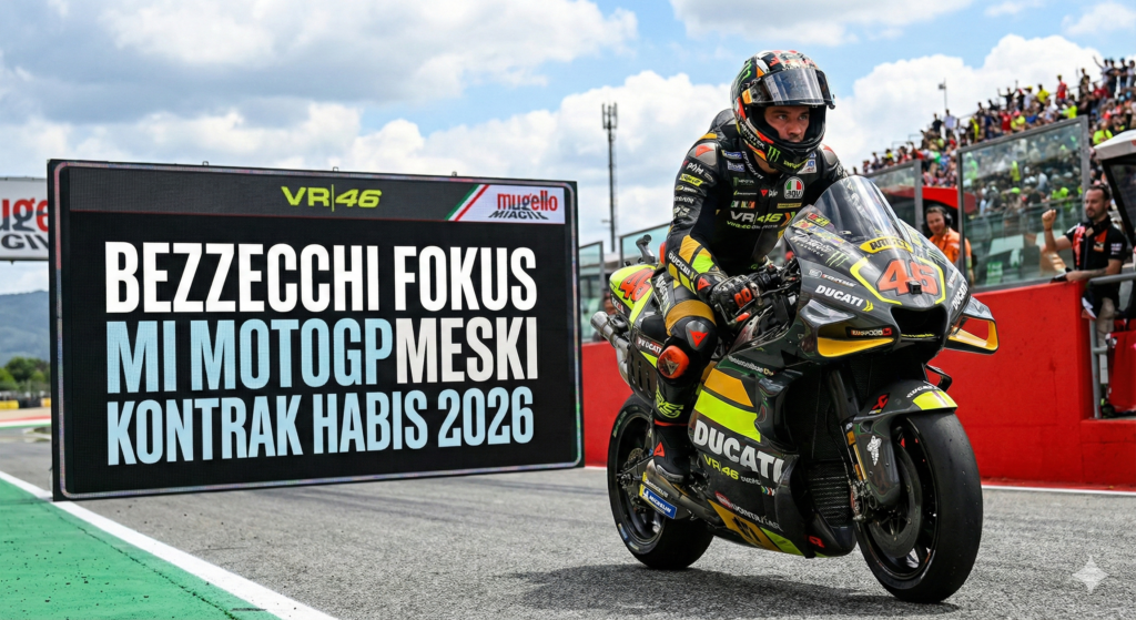Bezzecchi Fokus di MotoGP Meski Kontrak Habis 2026