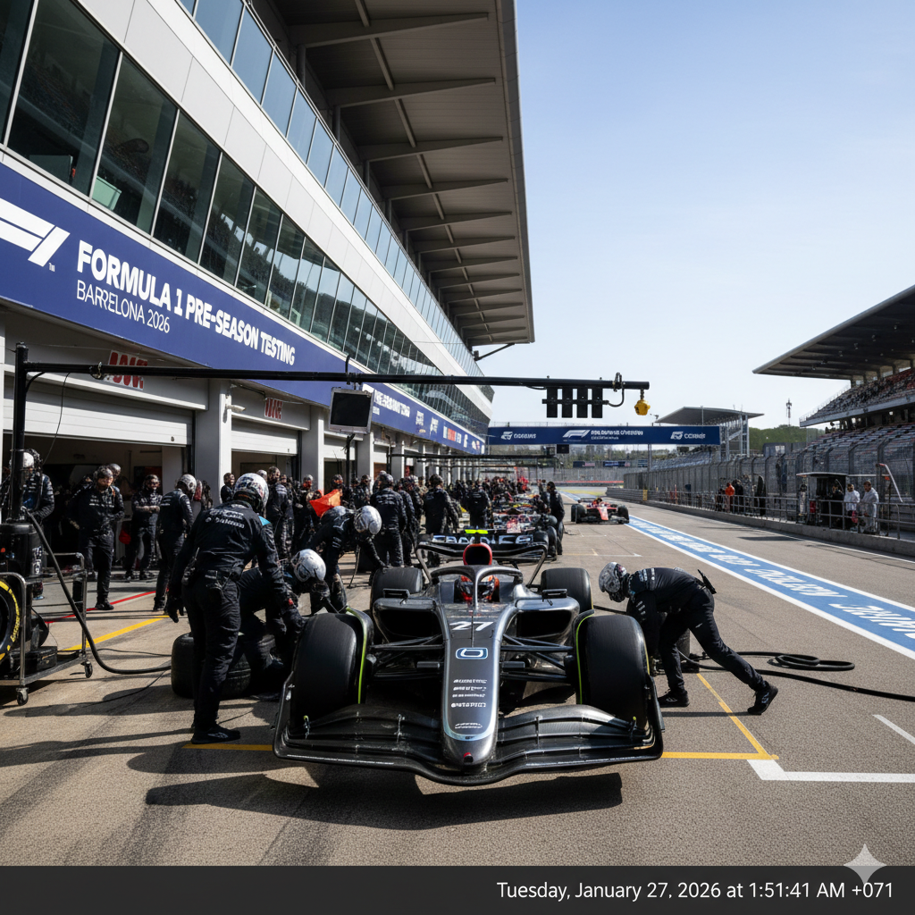 Persiapan Pre‑Season Formula 1 di Barcelona 2026 | Balap News