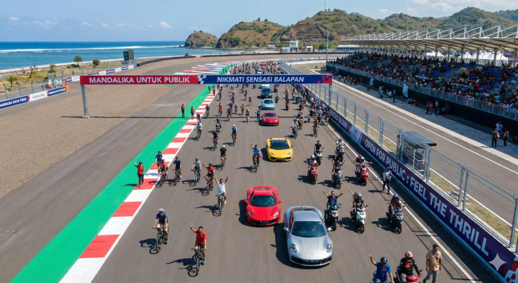 Sirkuit Mandalika Dibuka untuk Publik: Nikmati Sensasi Balapan