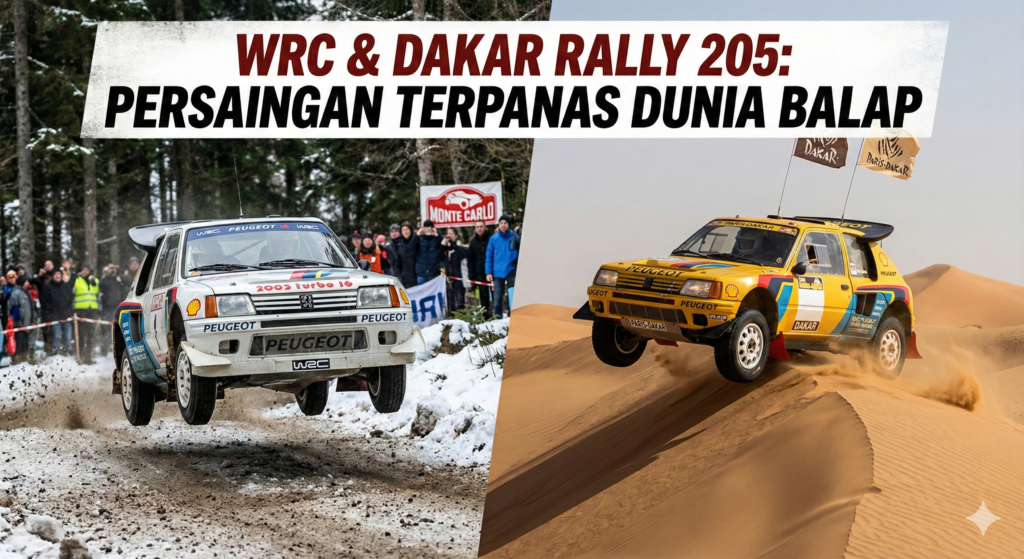 WRC & Dakar Rally 205: Persaingan Terpanas Dunia Balap