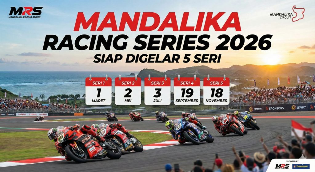 Mandalika Racing Series 2026 Siap Digelar 5 Seri