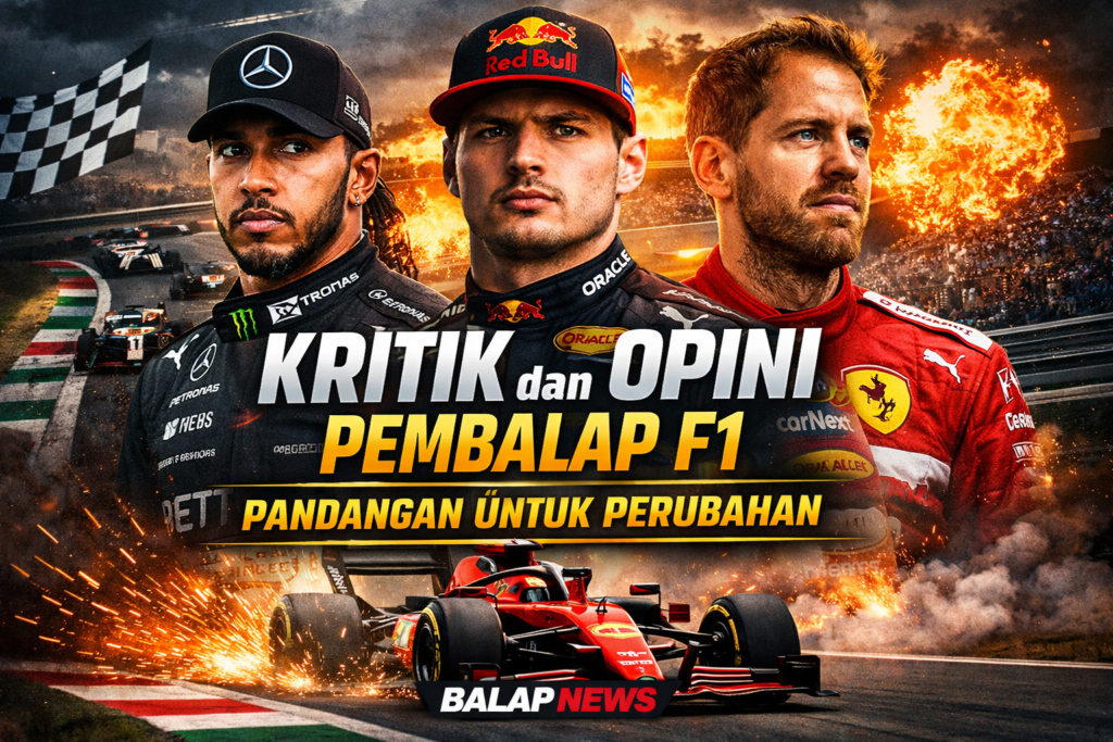 Kritik dan Opini Pembalap F1: Pandangan untuk Perubahan