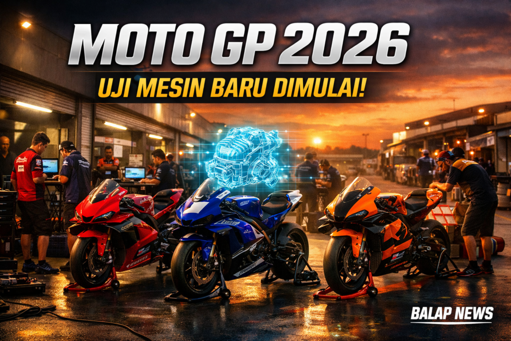 MotoGP 2026: Semua Pabrikan Uji Mesin Generasi Baru Sekarang