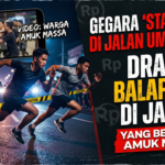 balap lari liar jaktim, balap lari liar jakarta timur, warga amuk balap lari, penutupan jalan sepihak, fenomena balap lari malam, gangguan ketertiban umum