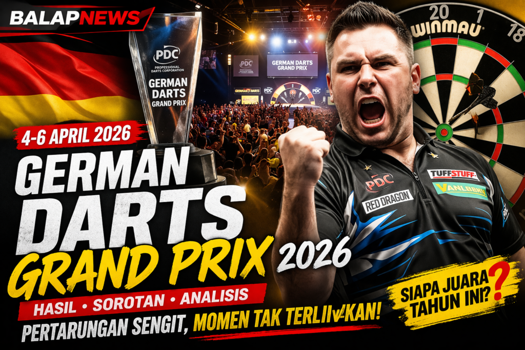 German Darts Grand Prix 2026: Hasil, Sorotan, dan Analisis