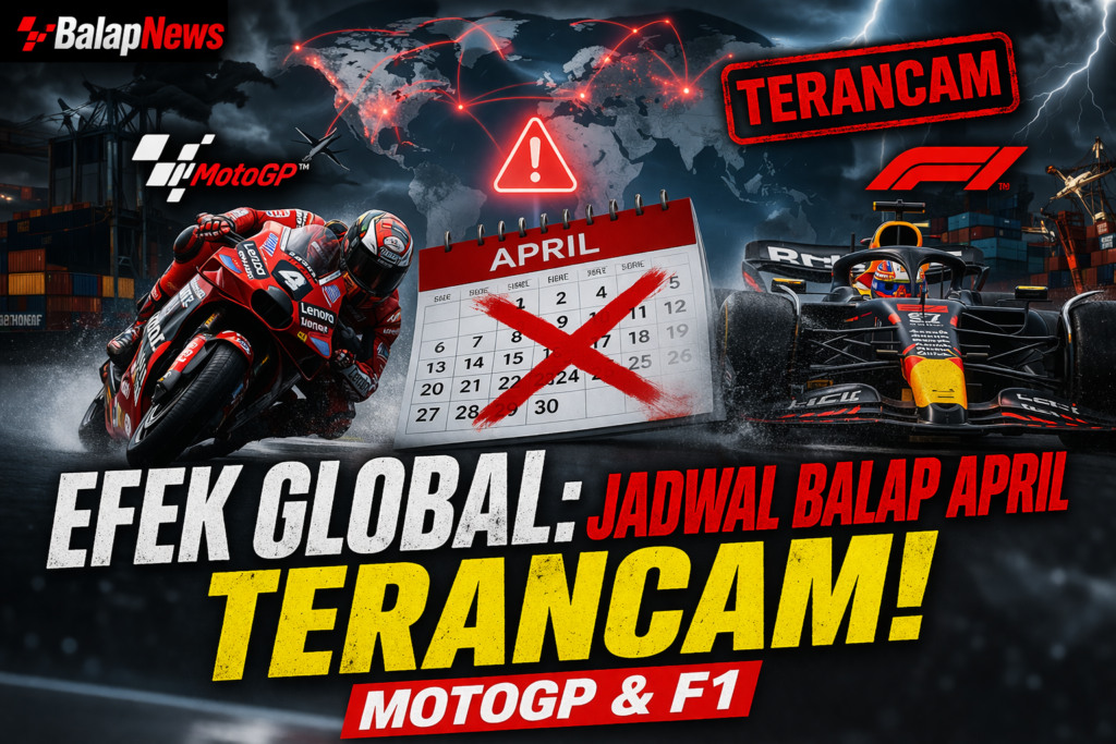 Efek Global: Jadwal Balap April Terancam MotoGP & F1