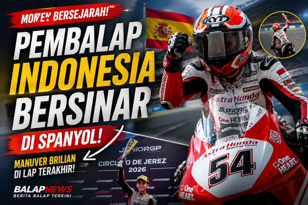 Pembalap Indonesia Bersinar di Spanyol 2026