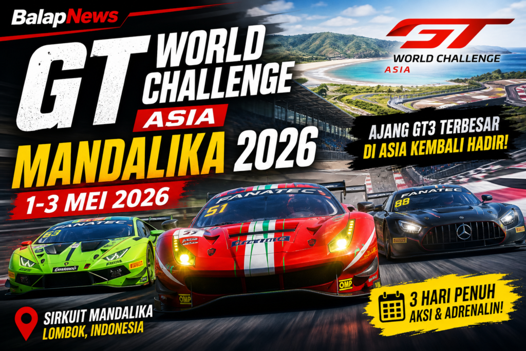 GT World Challenge Asia Mandalika 2026: Jadwal & Fakta