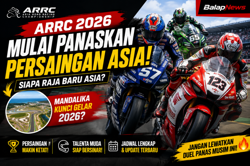 ARRC 2026 Panaskan Persaingan Balap Asia