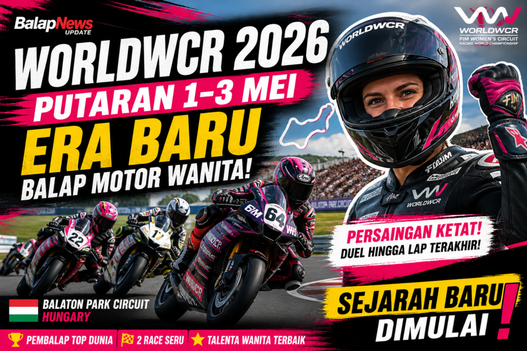 WorldWCR 2026: Balapan Motor Wanita Dunia Resmi Dimulai