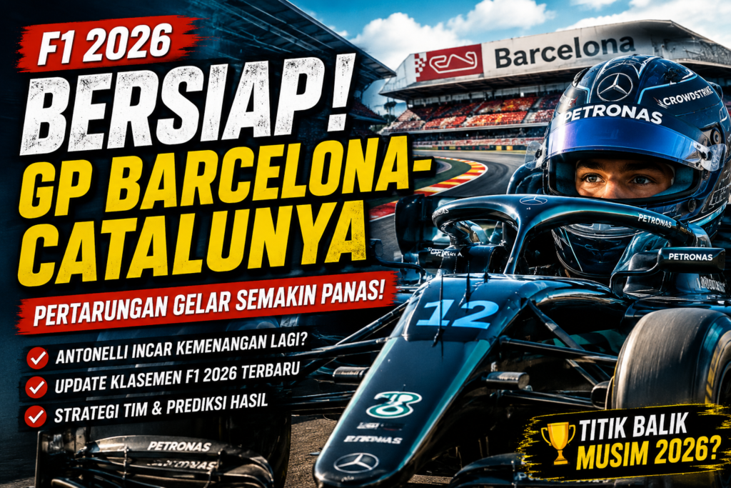 Formula 1 Bersiap Menuju GP Barcelona-Catalunya 2026