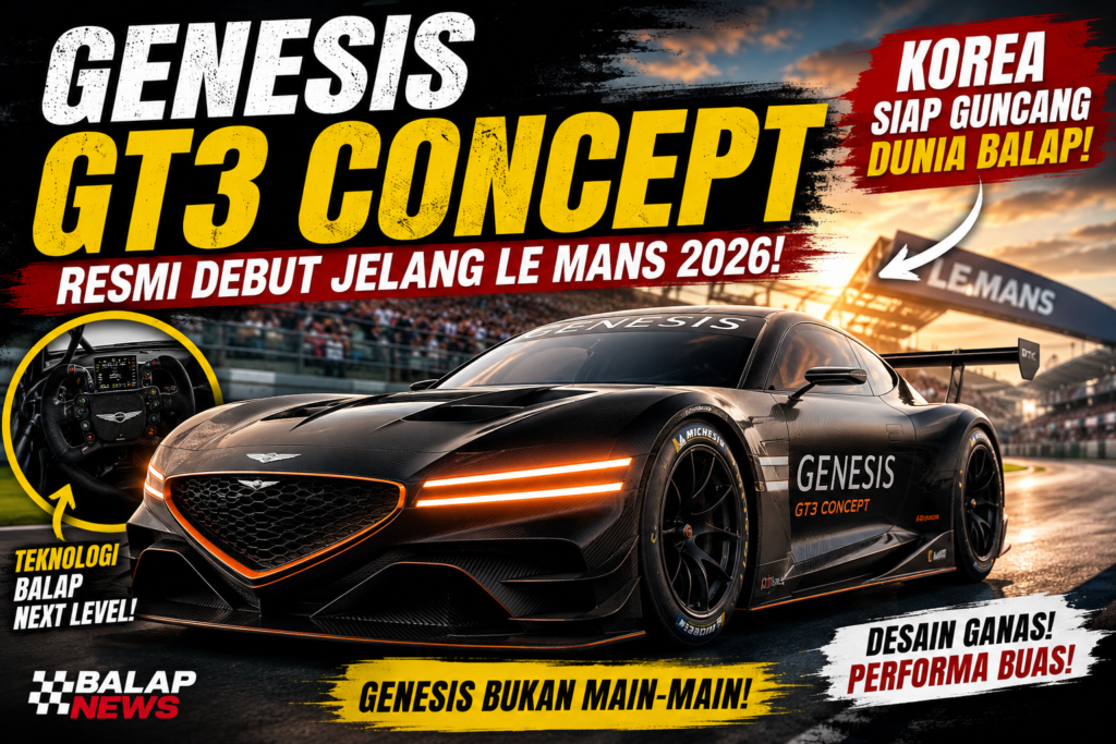 Genesis GT3 Concept Debut Jelang Le Mans 2026