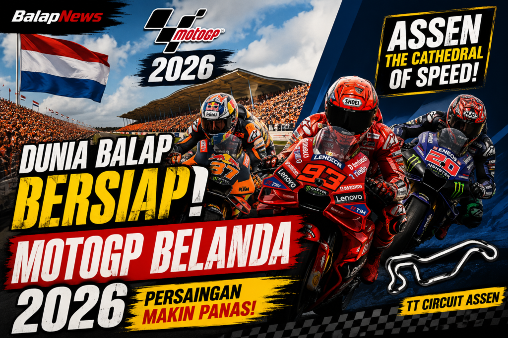 Dunia Balap Bersiap Menuju MotoGP Belanda 2026