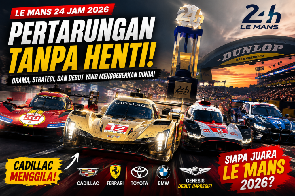 Le Mans 24 Jam 2026 Jadi Sorotan Dunia Balap