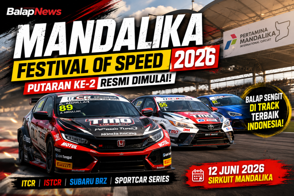 Mandalika Festival of Speed 2026 Resmi Dimulai