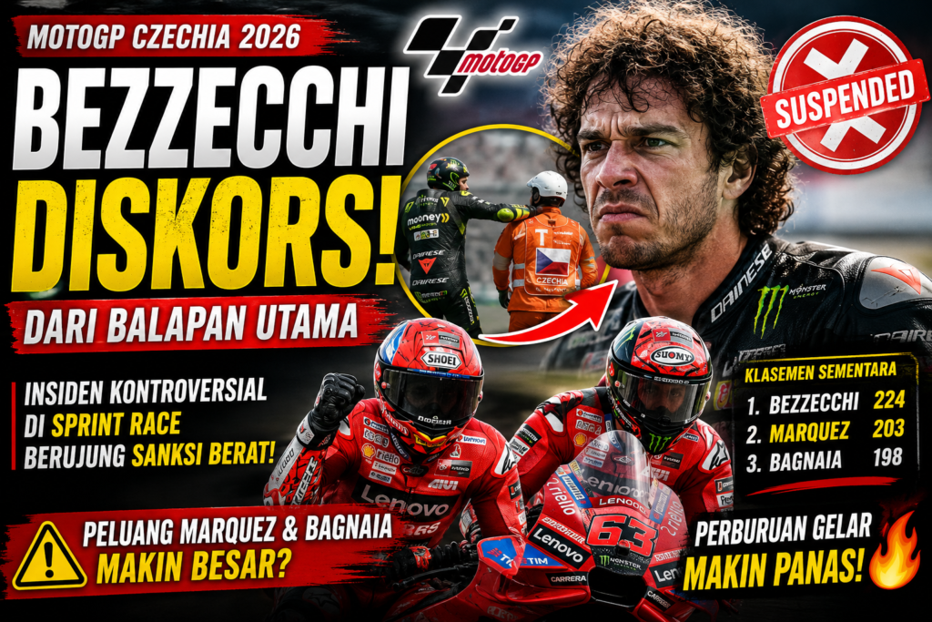 Marco Bezzecchi Diskors dari Balapan Utama MotoGP 2026