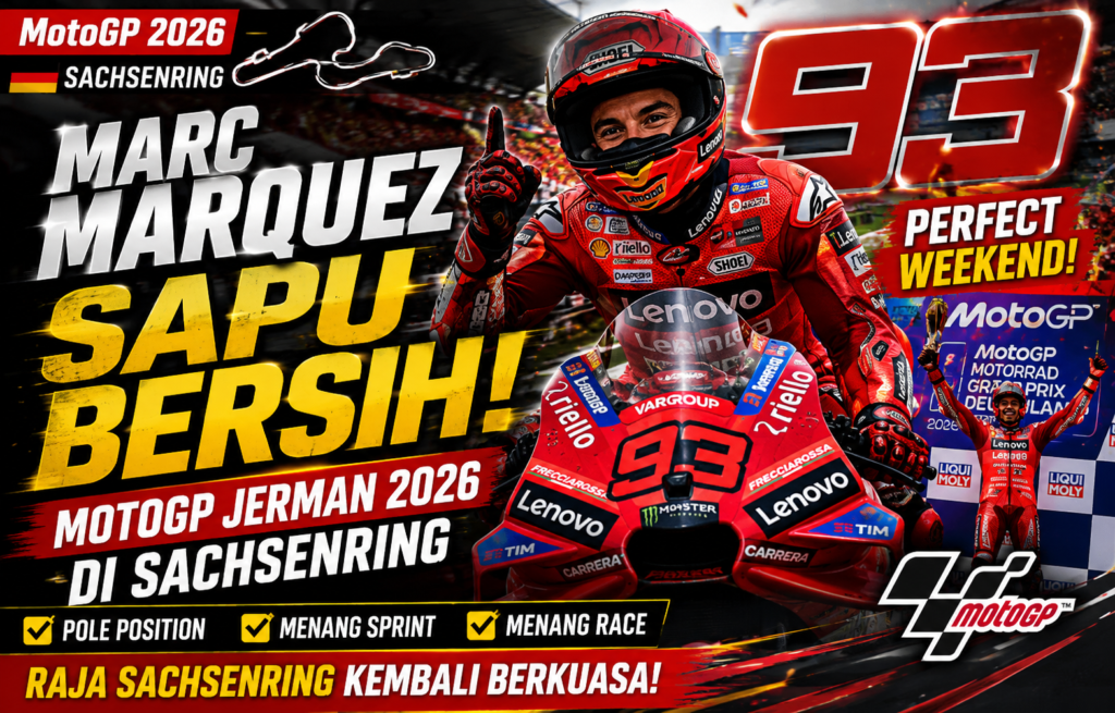 Marc Marquez Sapu Bersih MotoGP Jerman 2026